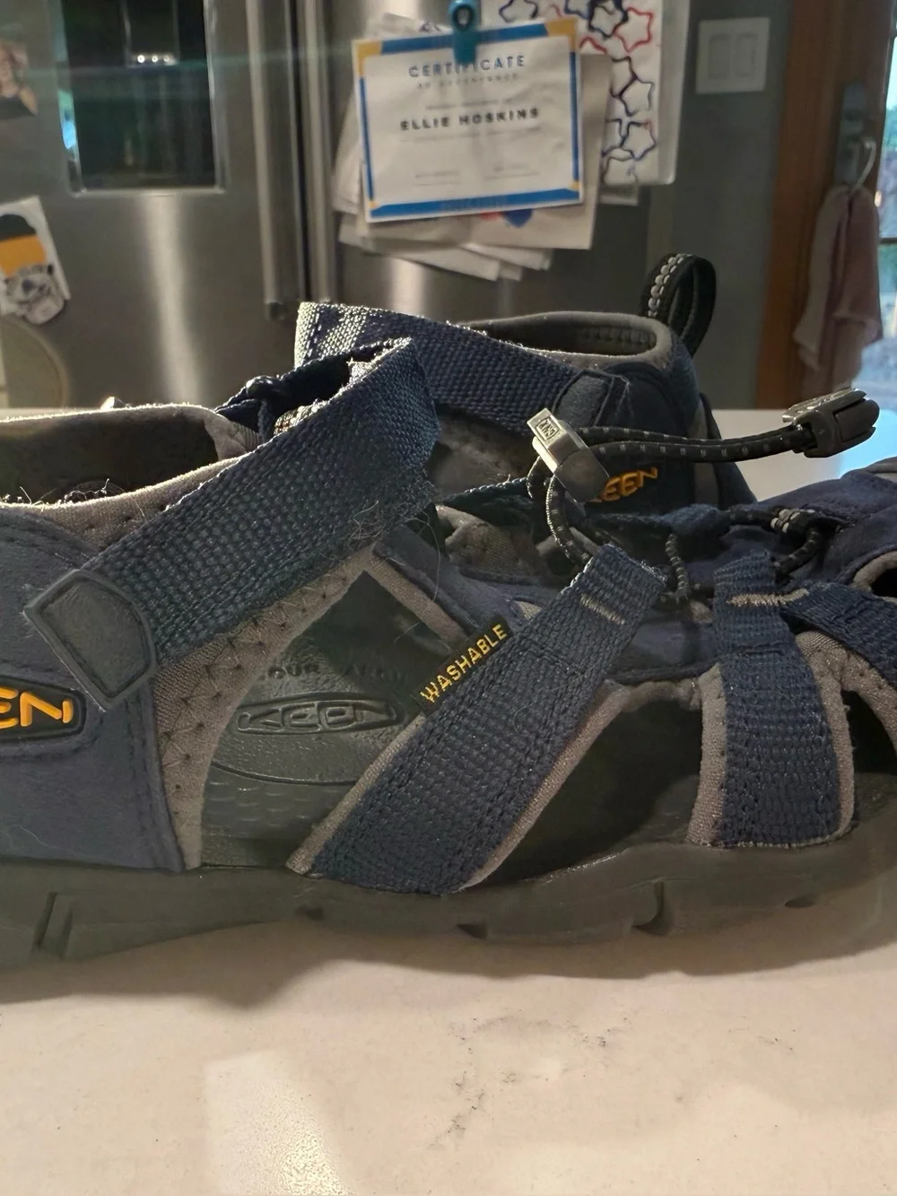 Kids Navy Blue Keen Sandals